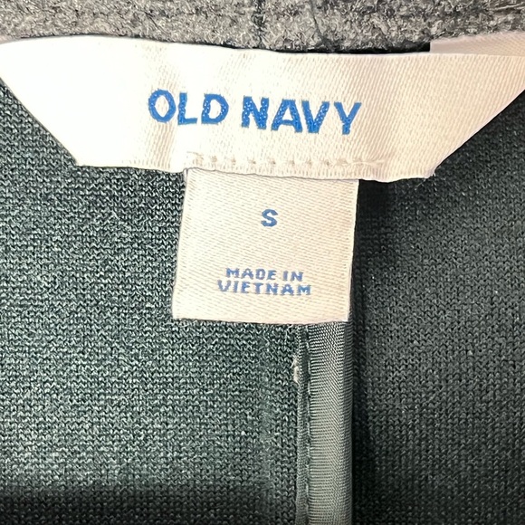 OLD NAVY Womens Long Line Cardigan Green PeaCoat Small Flat Front Winter Warm - Picture 7 of 16